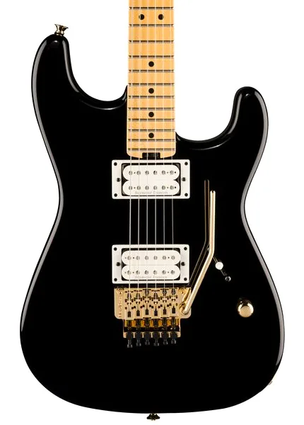 Charvel Am NC SD1 HH FR GBLK, detalj 3