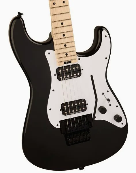 Charvel PM SC1 SRS HH FR MN Black, detalj 3