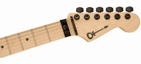 Charvel PM SC1 SRS HH FR MN Black, detalj 5