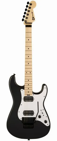 Charvel PM SC1 SRS HH FR MN Black framifrån