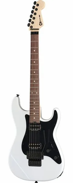 Charvel PM SC1 SRS HH FR RW SWhite framifrån