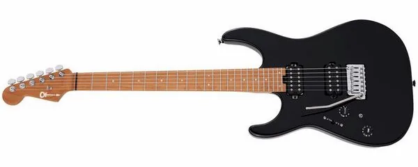 Charvel Pro-Mod DK24 HH CM LH BK, detalj 4