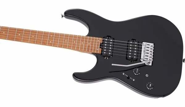 Charvel Pro-Mod DK24 HH CM LH BK, detalj 5