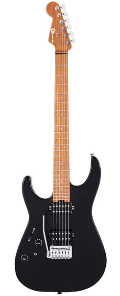 Charvel Pro-Mod DK24 HH CM LH BK framifrån