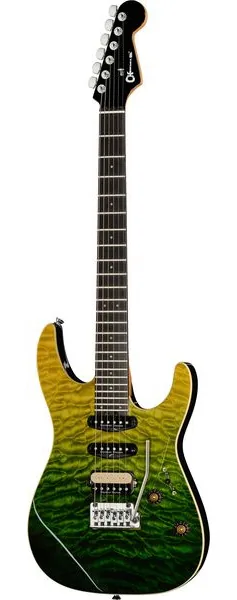 Charvel Pro-Mod Plus DK24 HSS QM ZF framifrån