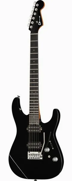 Charvel Pro Mod Plus DK24 RVEN BLK framifrån