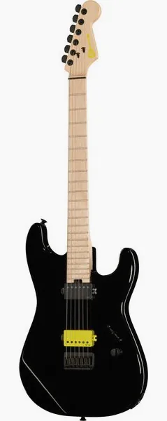 Charvel Sean Long San Dimas HH Black framifrån
