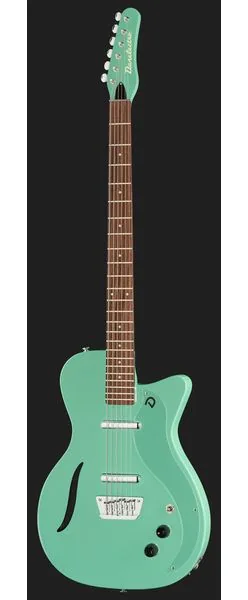 Danelectro 56 Vintage Baritone Dark Aqua, detalj 2
