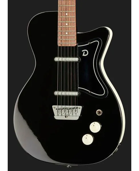 Danelectro 57 Limo Black, detalj 4