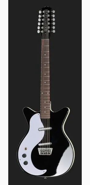 Danelectro 59 Dano 12 Lefthand BK, detalj 2
