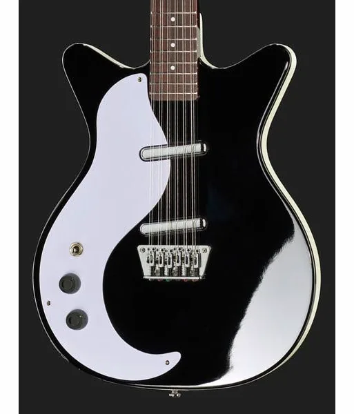 Danelectro 59 Dano 12 Lefthand BK, detalj 4