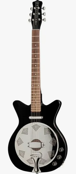 Danelectro 59 Resonator BK framifrån