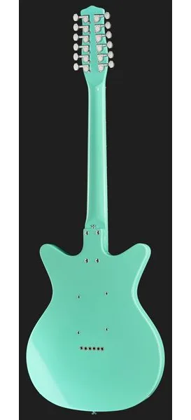 Danelectro 59 Vintage 12 String Dark Aqua, detalj 3