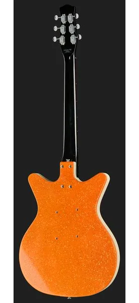 Danelectro 59M NOS+ Orange Metalflake, detalj 3