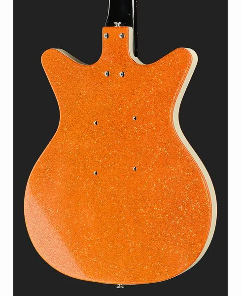 Danelectro 59M NOS+ Orange Metalflake, detalj 5