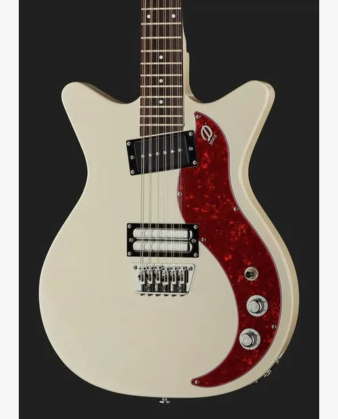 Danelectro 59X12 vintage cream, detalj 4