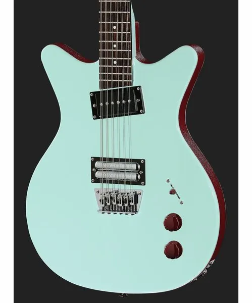 Danelectro Dan O. Cool 12 String Aqua, detalj 4