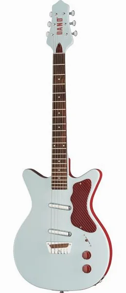 Danelectro Dan O. Cool Aqua framifrån