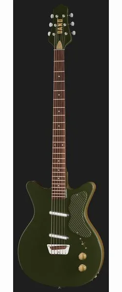 Danelectro Dan O. Cool Baritone Green, detalj 2