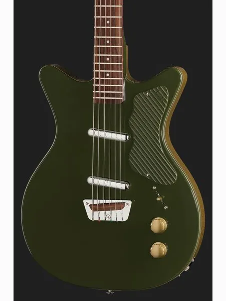 Danelectro Dan O. Cool Baritone Green, detalj 4