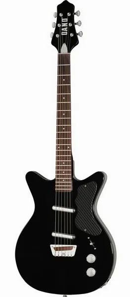 Danelectro Dan O. Cool Black framifrån