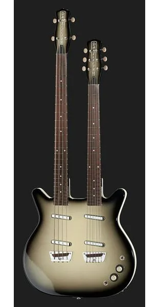 Danelectro DB604 Black Burst, detalj 2