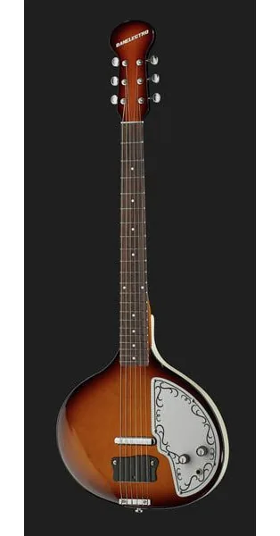 Danelectro DBS68 Reissue Baby Sitar VS, detalj 2