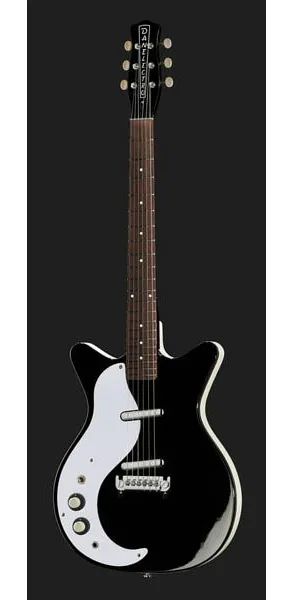 Danelectro DE 59M LH NOS+ Black, detalj 2