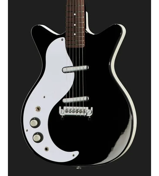 Danelectro DE 59M LH NOS+ Black, detalj 4