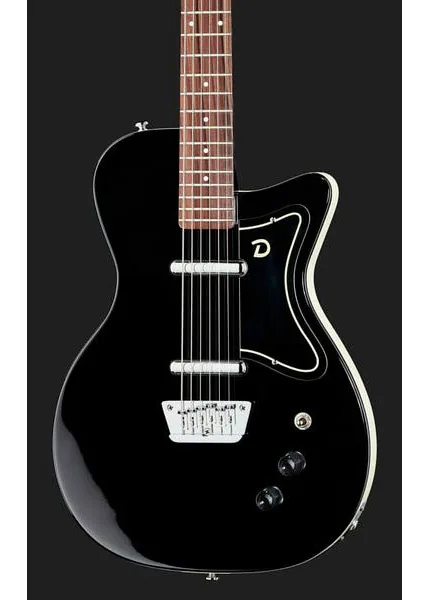 Danelectro DE56 Baritone Guitar BK, detalj 4