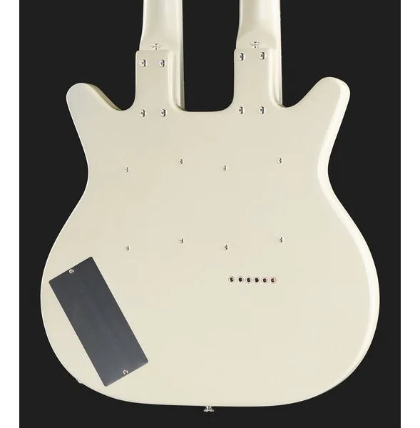 Danelectro Doubleneck 612 White, detalj 5