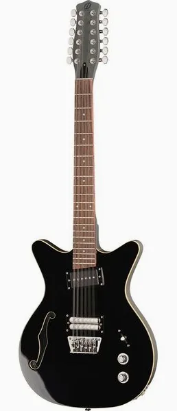 Danelectro Fifty Niner 12 String BK Top framifrån