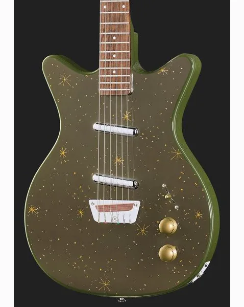 Danelectro Golden 1950's Green, detalj 4