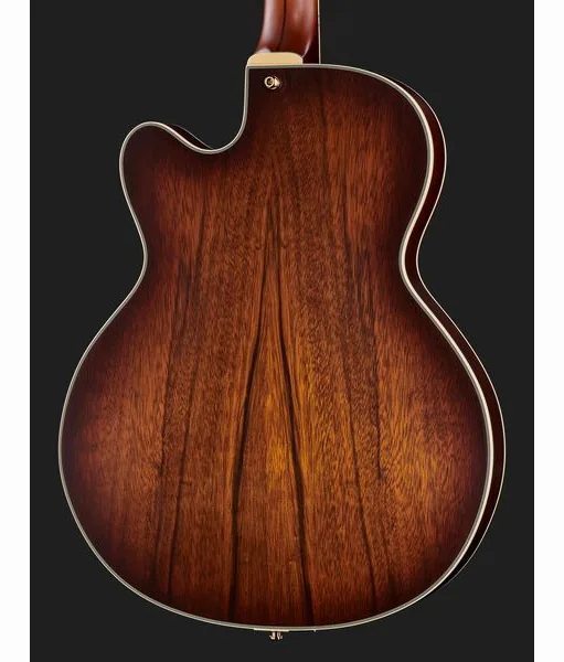 DAngelico Deluxe 59 Satin Brown Burst, detalj 5