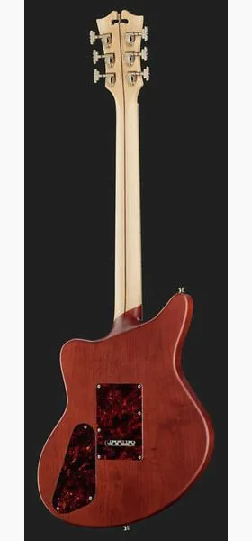 DAngelico Deluxe Bedford SH Matte Walnut, detalj 3