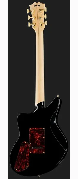 DAngelico Deluxe Bedford Solid Black, detalj 3