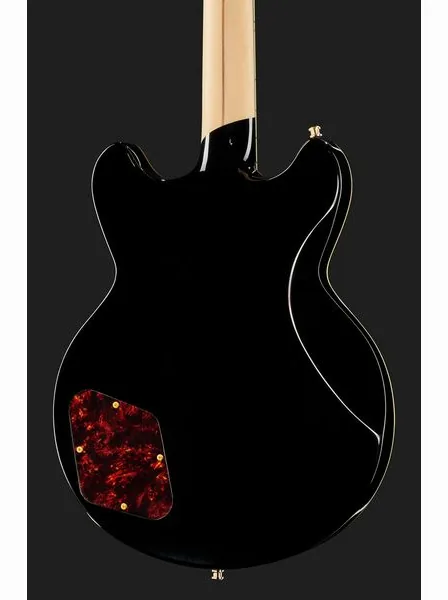 DAngelico Deluxe Brighton Solid Black, detalj 5