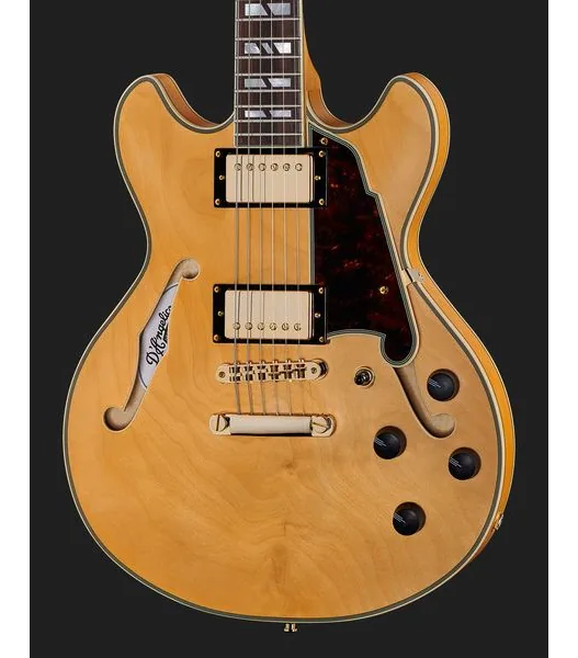 DAngelico Deluxe Mini DC Satin Honey, detalj 4