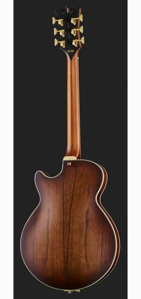 DAngelico Deluxe SS Satin Brown Burst, detalj 3