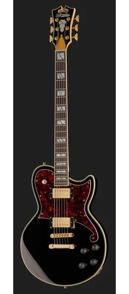 DAngelico DLX Atlantic Bariton Solid BLK, detalj 2