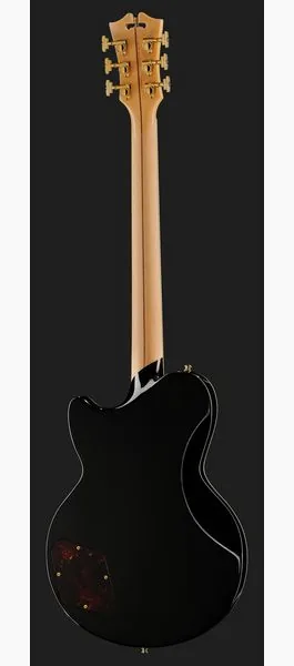 DAngelico DLX Atlantic Bariton Solid BLK, detalj 3