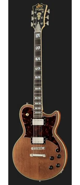 DAngelico DLX Atlantic Baritone Walnut, detalj 2
