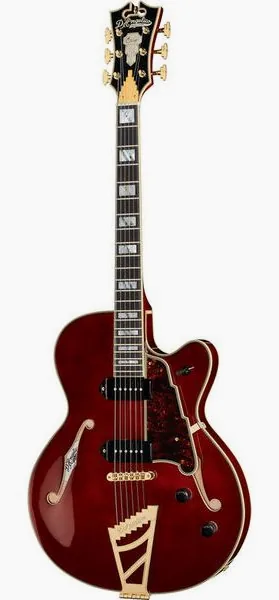 DAngelico Excel 59 Viola framifrån