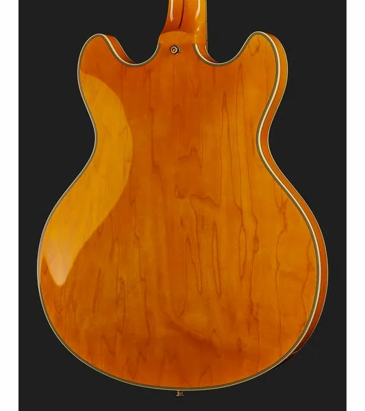 DAngelico Excel DC XT Vintage Nat Quilt, detalj 5
