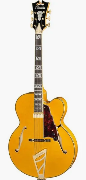 DAngelico Excel EXL1 Amber framifrån