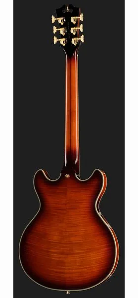 DAngelico Excel Mini DC Amaretto Burst, detalj 3