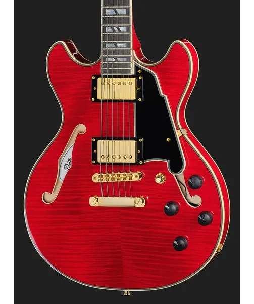DAngelico Excel Mini DC Trans Cherry 25, detalj 4