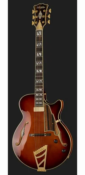 DAngelico Excel SS Soho Amaretto Burst, detalj 2