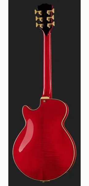 DAngelico Excel SS Soho Dark Cherry Burs, detalj 3