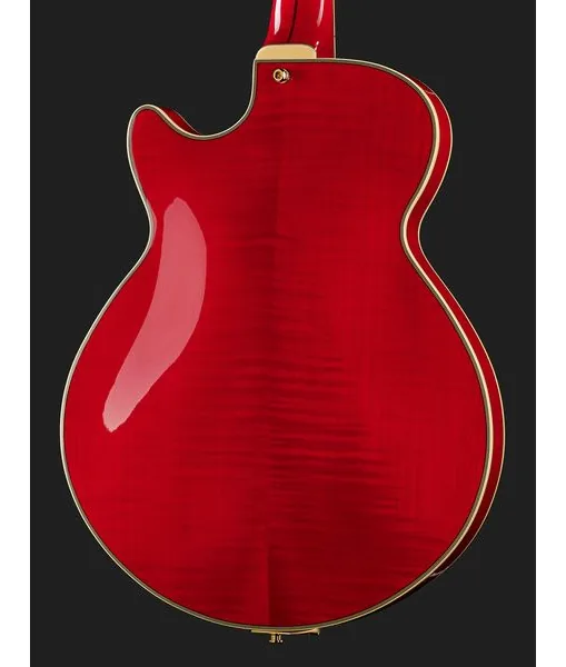 DAngelico Excel SS Soho Dark Cherry Burs, detalj 5